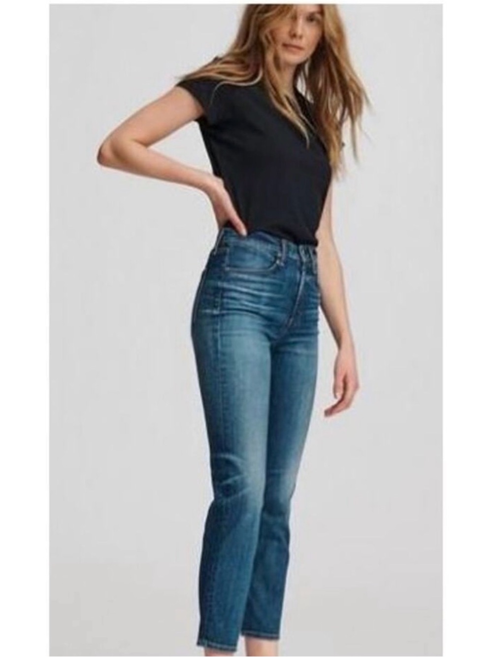 Rebecca Minkoff Faded Light Blue Skinny Jeans